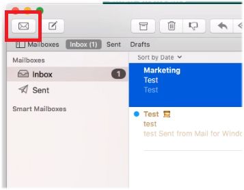 Mac Mail get mail