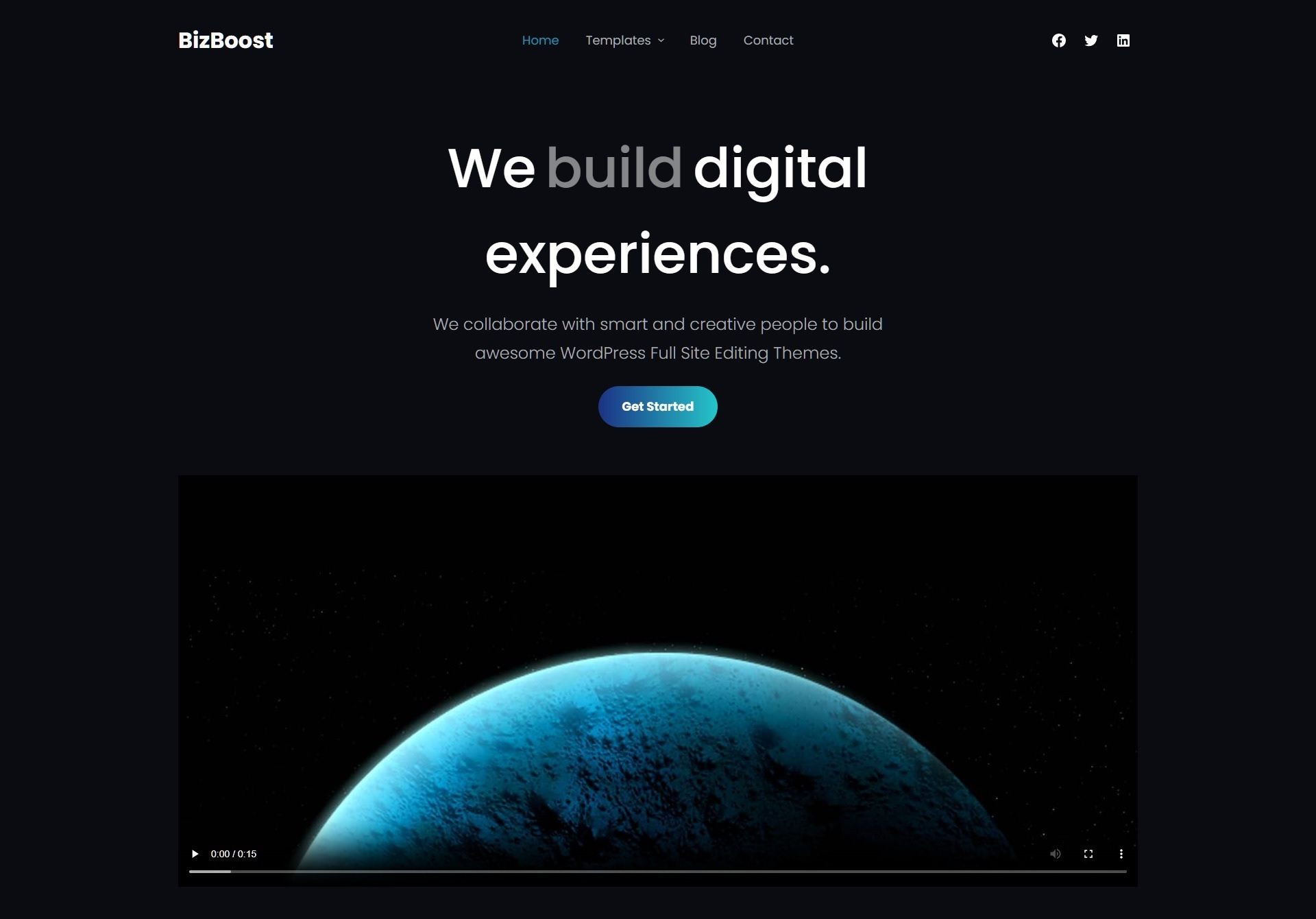 Free WordPress Theme: BizBoost