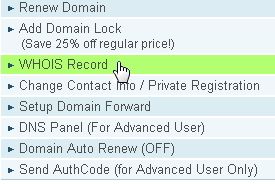 Whois Record