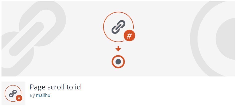 Free WordPress Plugin: Page scroll to id