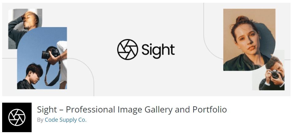 Free WordPress Plugin: Sight – Professional Image Gallery and Portfolio