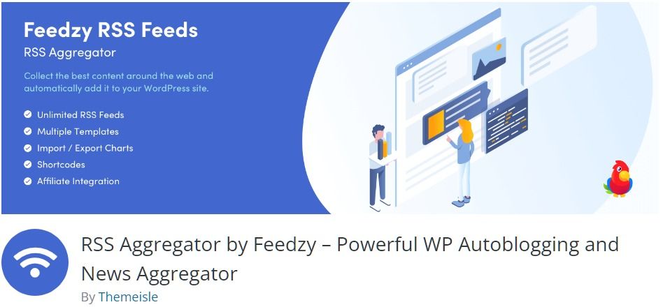 Free WordPress Plugin: RSS Aggregator by Feedzy