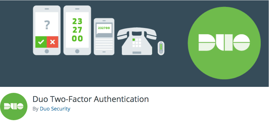 Free WordPress Plugin: DUO Two Factor Authentication