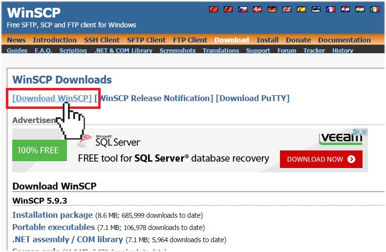download WinSCP